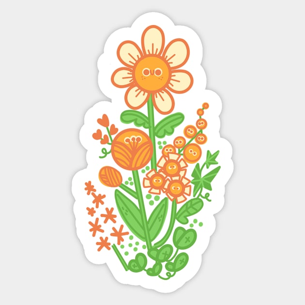 Vintage Bouquet Sticker by Fluffymafi